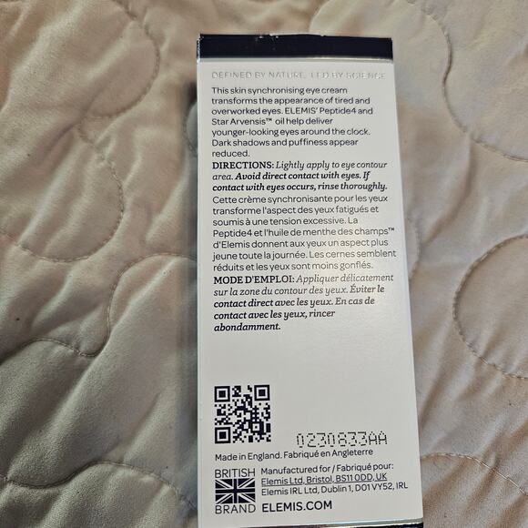 Elemis New in Box Never Opened Peptide Eye Recovery Cream .5 Oz - Picture 2 of 5